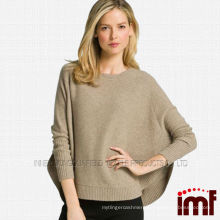 Fashion Ladies Wholesale Knitted Pure Cashmere Poncho